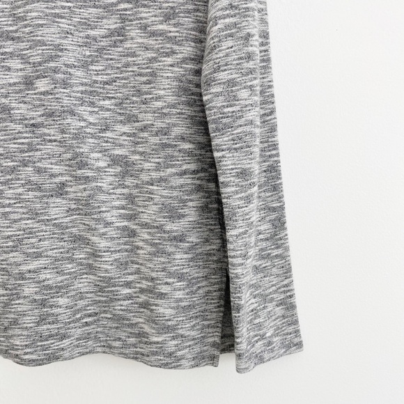 J. Crew Mercantile Gray V-Neck Tunic Sweatshirt Size Medium - Picture 7 of 15